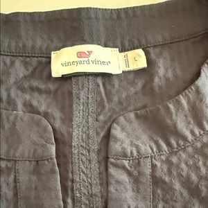 Vineyard Vines Charcoal Blue. Size large - excellent condition.